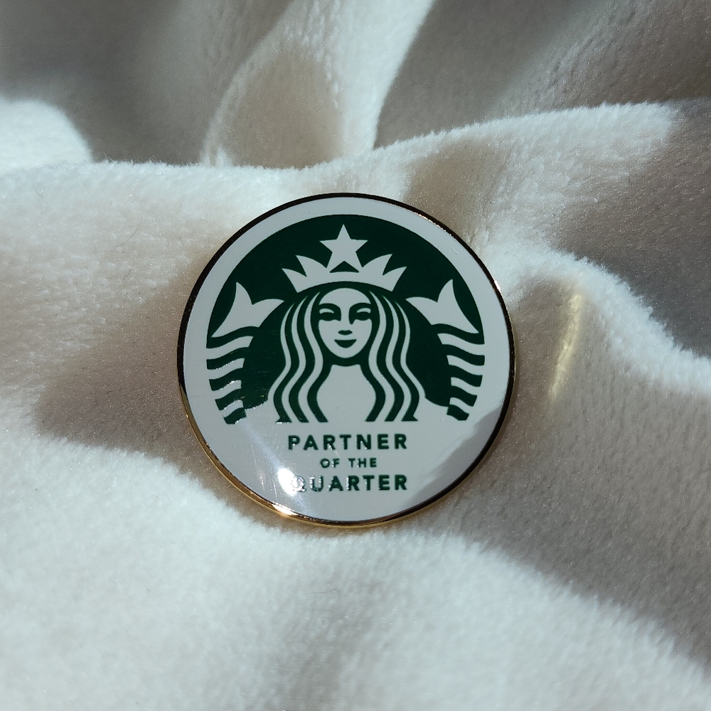 Starbucks Partner Of The Quarter Pin
